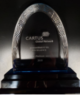 Cartus Commitment to Excellence Platinum Award 2017
